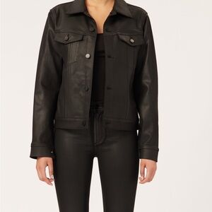DL1961 Black Jean Jacket for Women